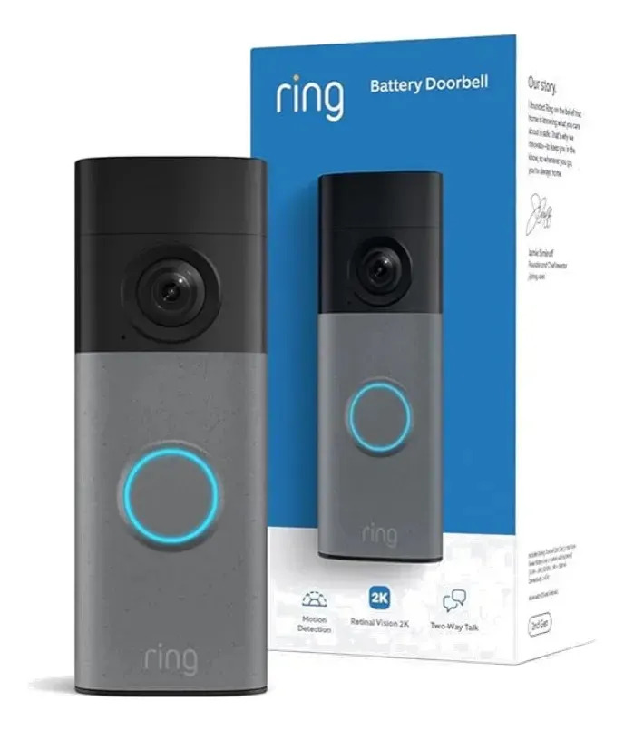 Timbre con cámara Ring