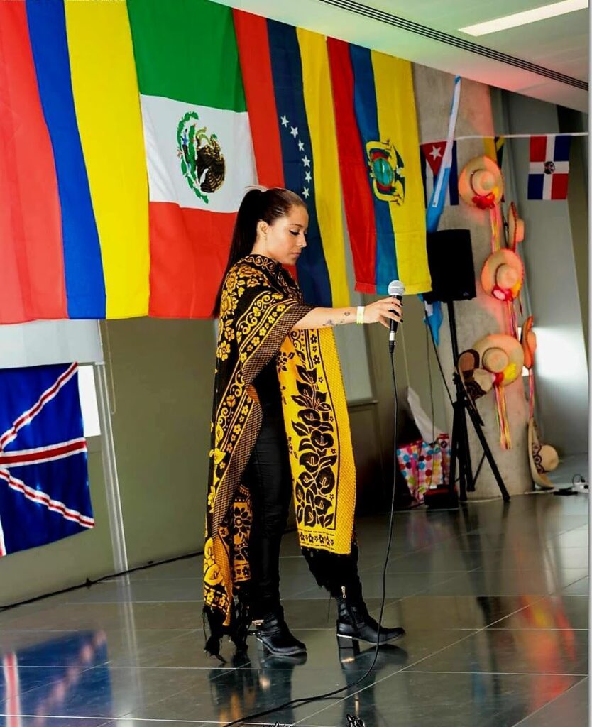 Ann Araujo en el Pabellón Cultural México, Reino Unido y Francia 2022