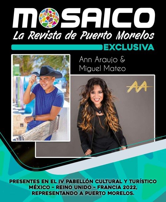 Portada de la revista Mosaico con Ann Araujo